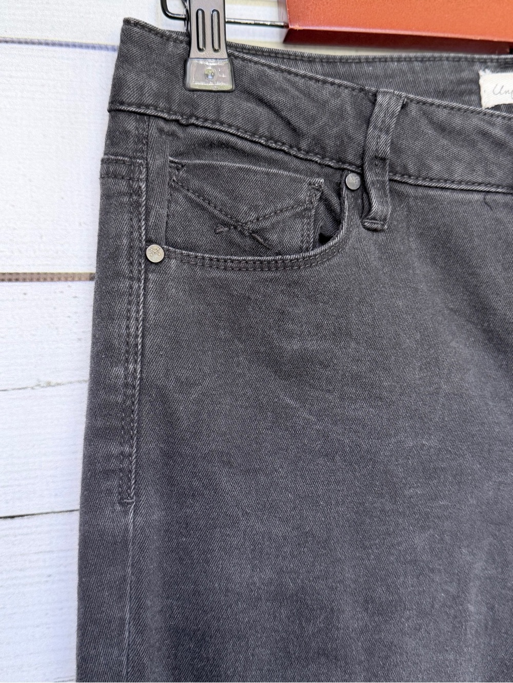 Unpublished Black Flare Jeans - Classic Flared Denim - Size 28 - Picture 3 of 7